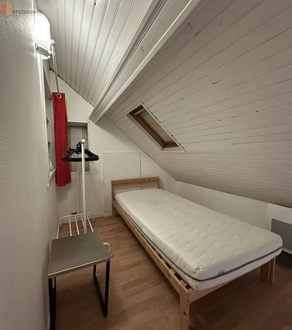 Studio meublé 18m² Nantes centre - Lumineux, dernier étage - Photo 14