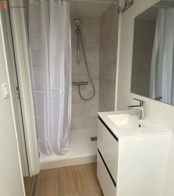 Studio meublé 18m² Nantes centre - Lumineux, dernier étage - Photo 2
