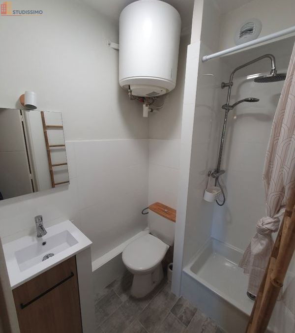 Studio meublé 23m² Nantes 44300 - Rénové, DPE C - Photo 3