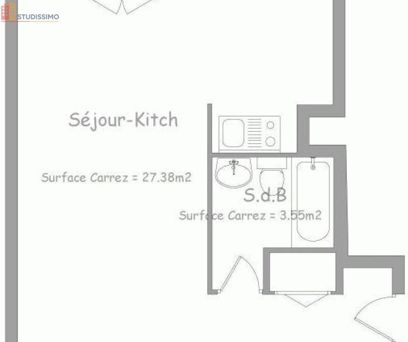 Studio 30m² Orléans 45000 - Photo 2