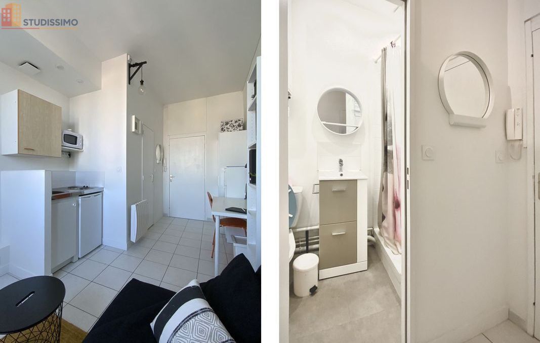 Studio meublé 14m² Nantes centre - Proche CHU, lumineux - Photo 2