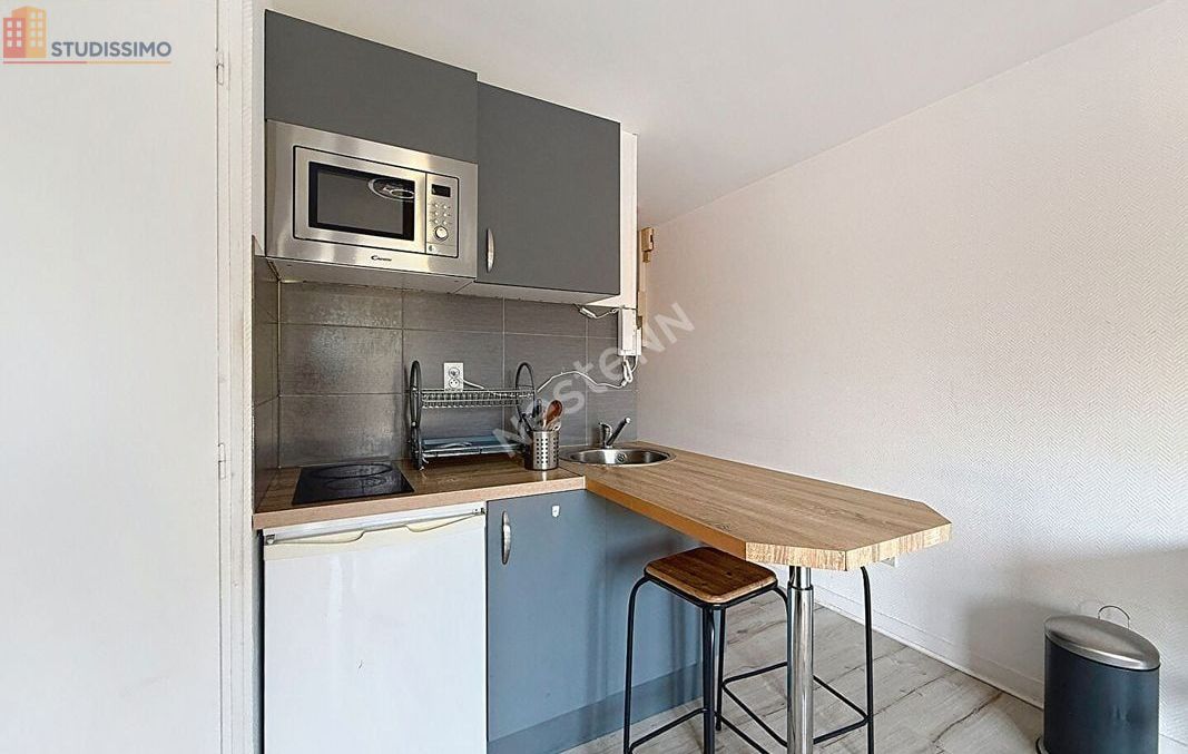 Studio 19m² Nantes 44300 - Meublé, étage élevé - Photo 7