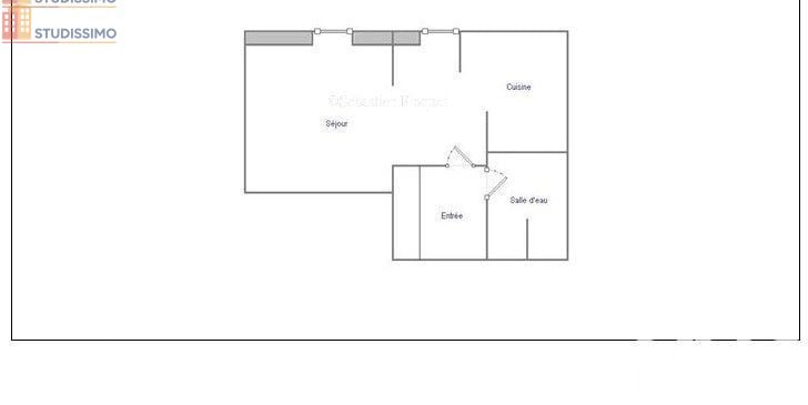 Studio meublé 23m² Orléans - Lumineux, 4e étage - Photo 1