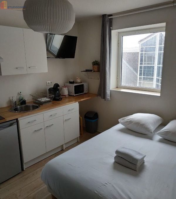 Studio meublé 17m² Nantes centre - Lumineux, proche Cité des Congrès - Photo 5