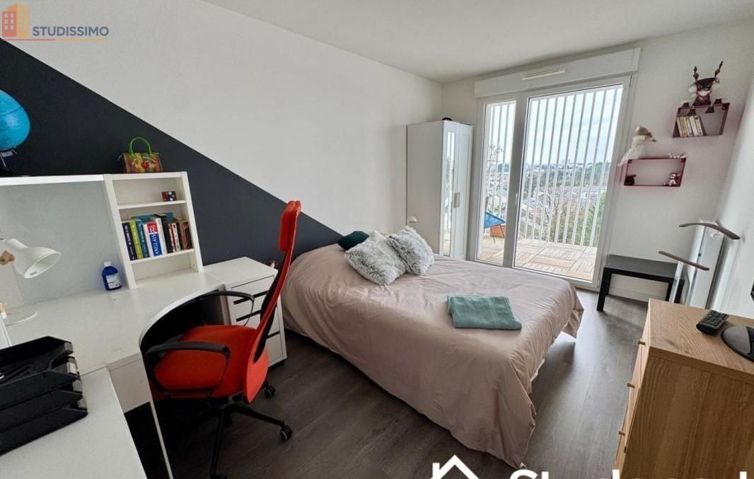 Studio meublé 12m² Saint-Herblain - Étage élevé, DPE A - Photo 2