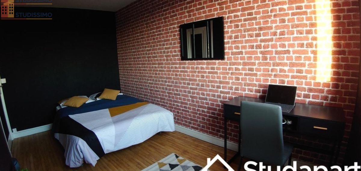 Studio meublé 10m² Nantes 44100 - Calme, étage 3 - Photo 1