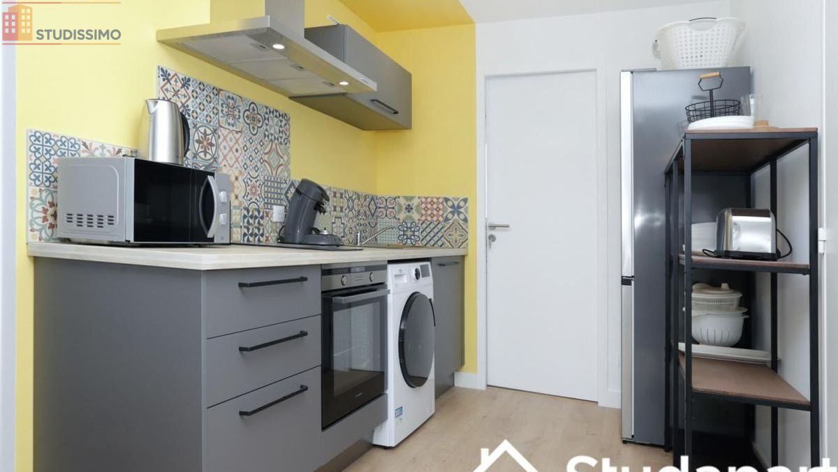 Studio meublé 13m² Saint-Herblain - Meublé, DPE A - Photo 12