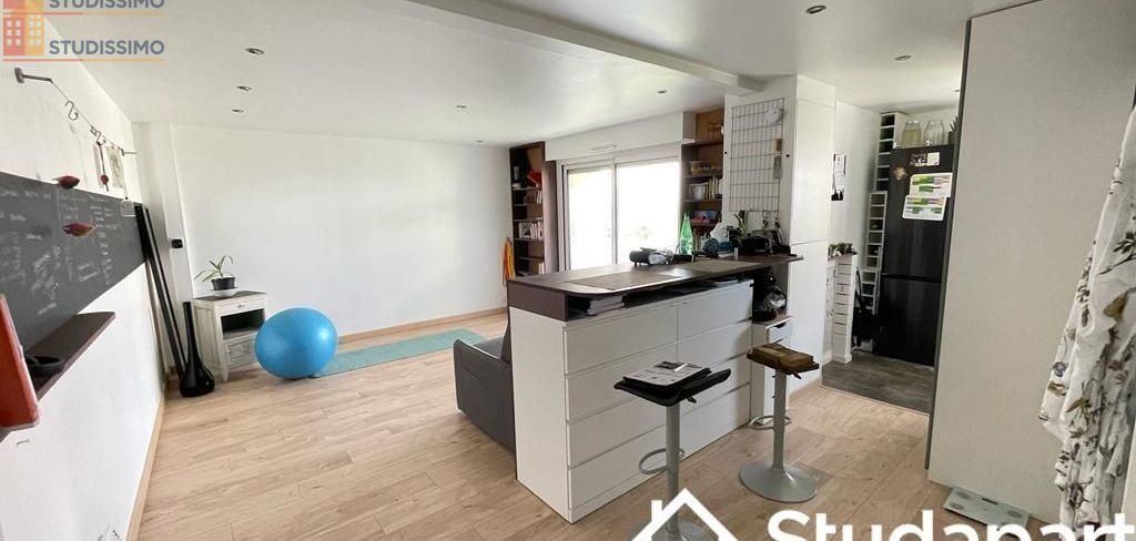 Studio meublé 35m² Nantes 44200 - Étage élevé, lumineux - Photo 4