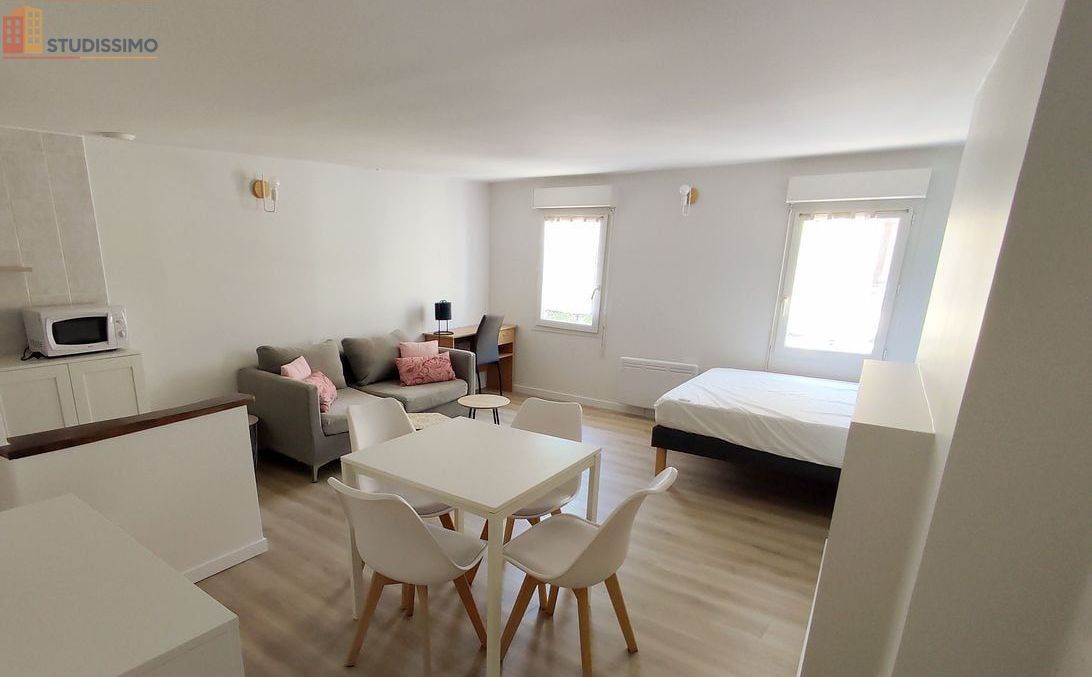 Studio meublé 28m² Agen centre-ville - Lumineux - Photo 2