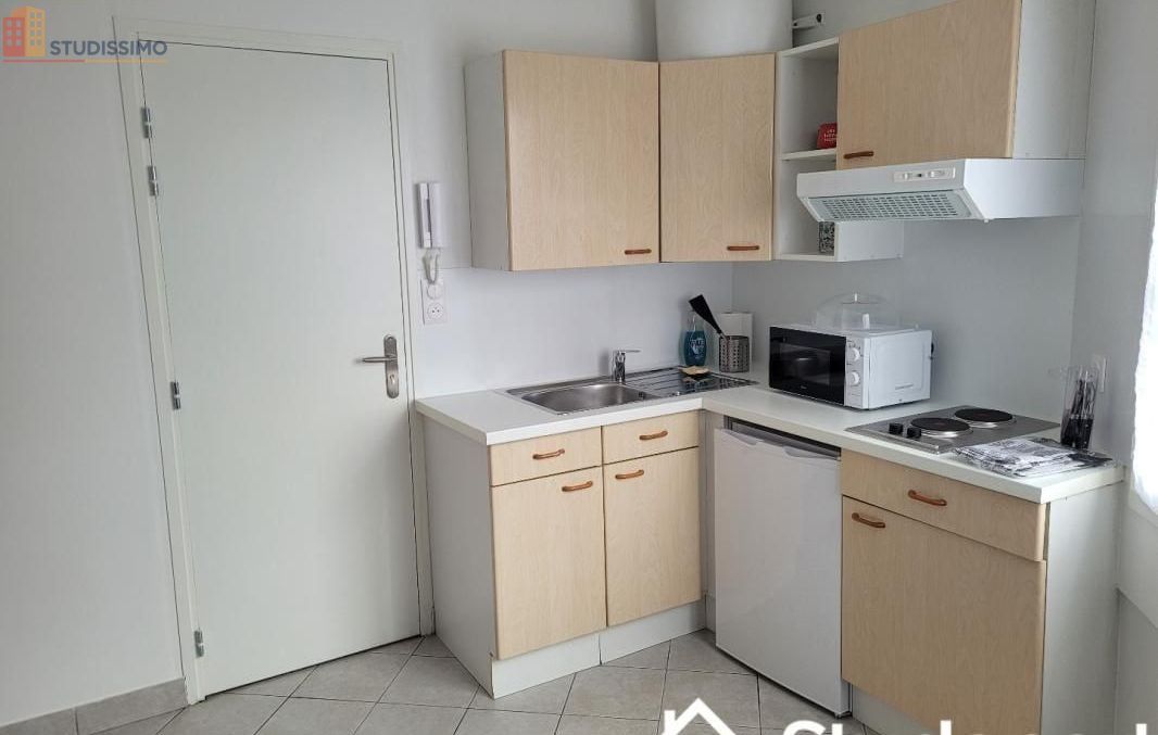 Studio meublé 25m² Nantes 44100 - Meublé, DPE D - Photo 9
