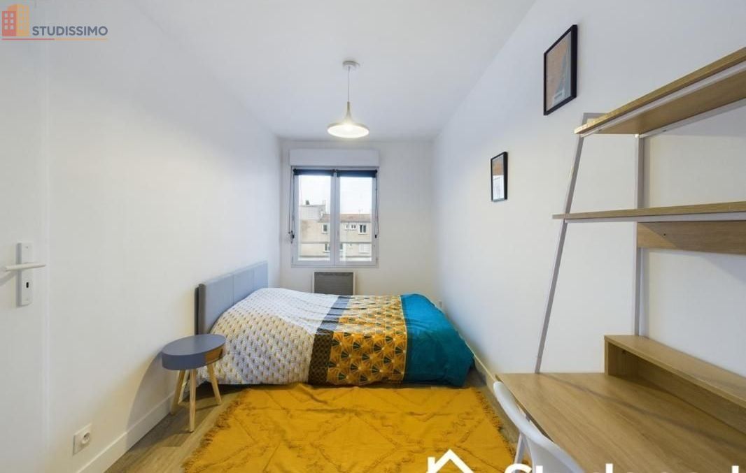 Studio meublé 9m² Nantes 44000 - Calme, lumineux - Photo 1