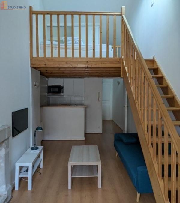 Studio meublé 35m² Nantes centre - Lumineux, 4e étage - Photo 1
