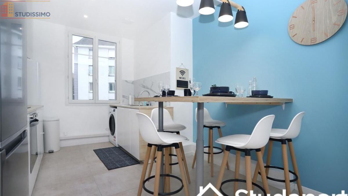 Studio meublé 11m² Nantes 44100 - Lumineux, DPE A - Photo 8
