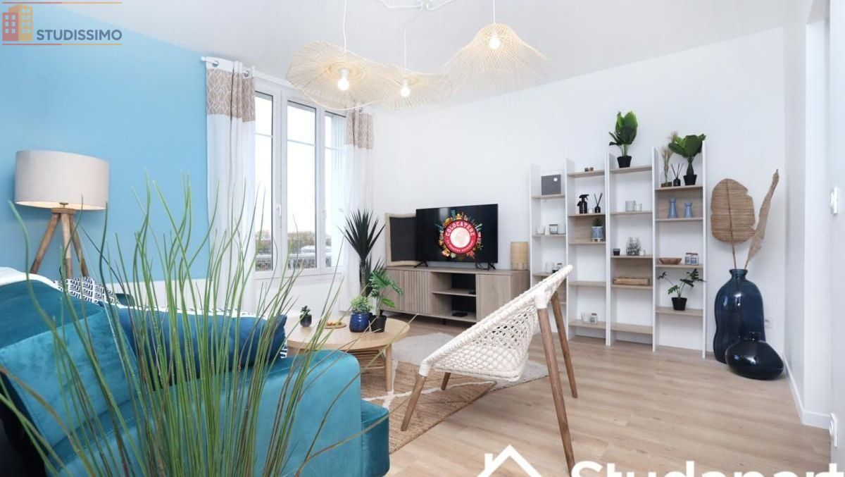 Studio meublé 11m² Nantes 44100 - Lumineux, DPE A - Photo 4