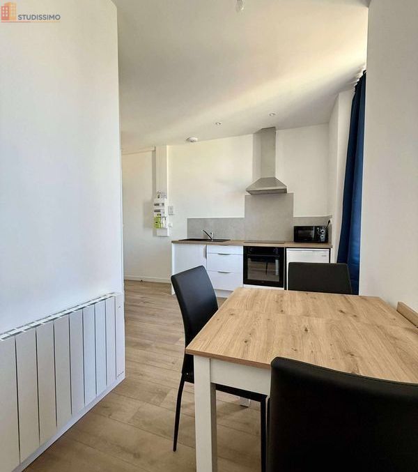 Studio meublé 28m² Châteaubriant - Neuf, hyper-centre - Photo 11
