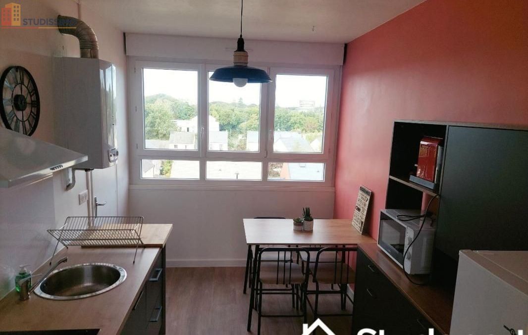Studio meublé 12m² Saint-Herblain - Lumineux, 3e étage - Photo 18