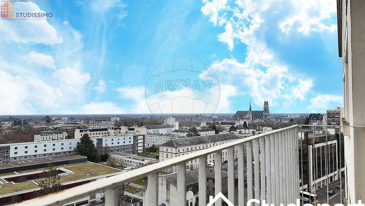 Studio meublé 11m² Orléans - En étage élevé, lumineux - Photo 1