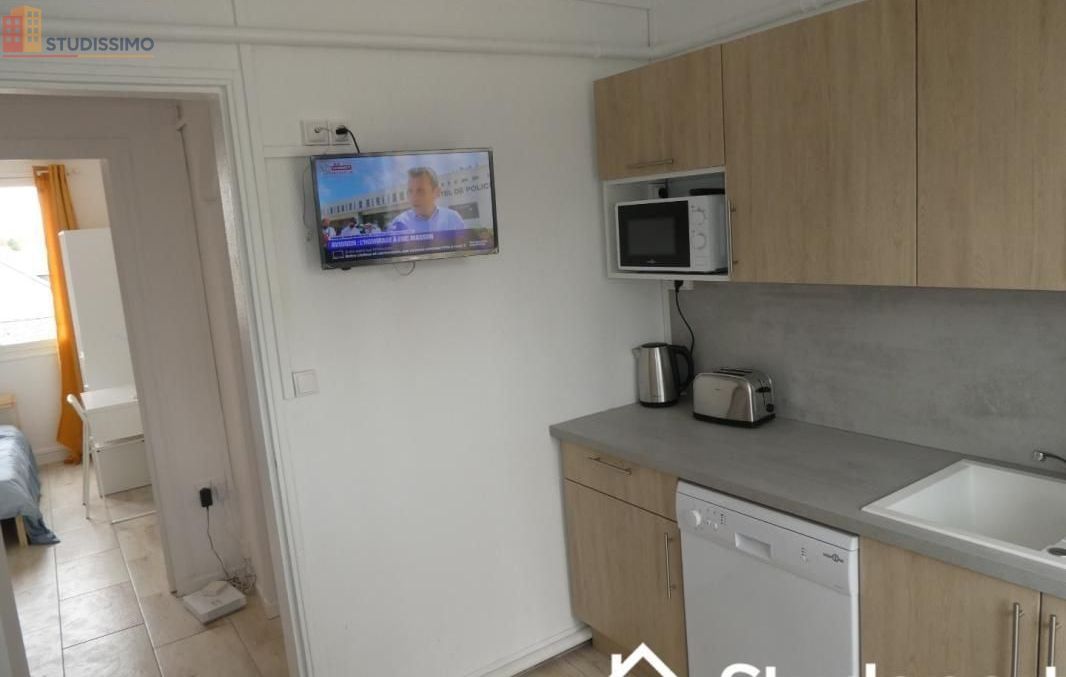 Studio meublé 12m² Nantes 44300 - Meublé, DPE B - Photo 1