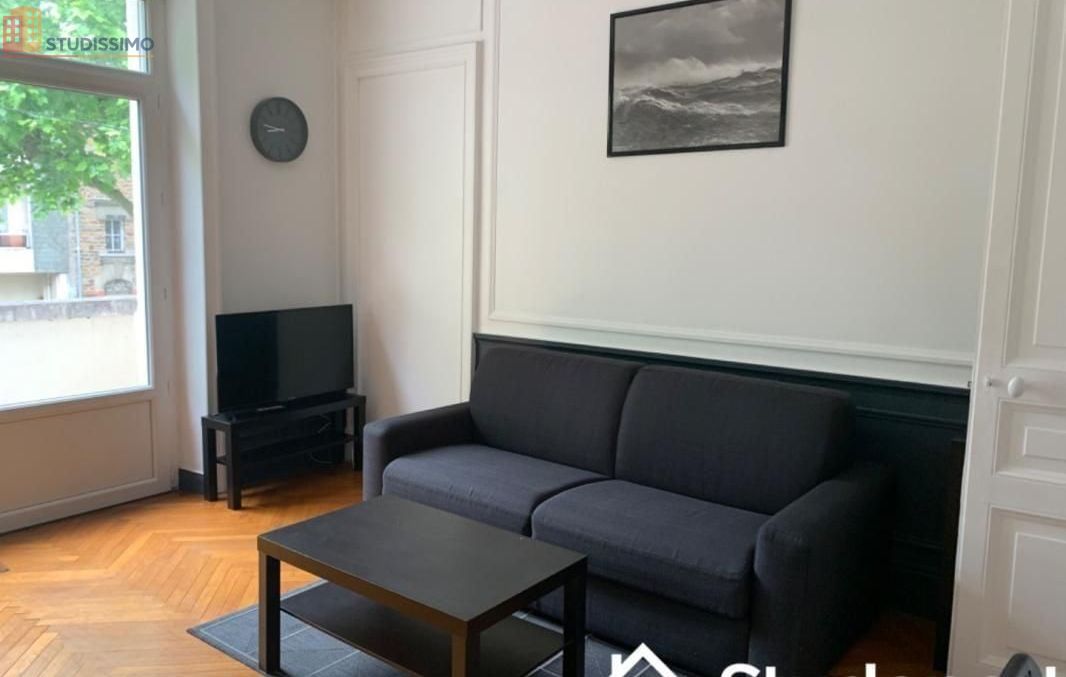 Studio meublé 25m² Nantes 44300 - Meublé, DPE D - Photo 26