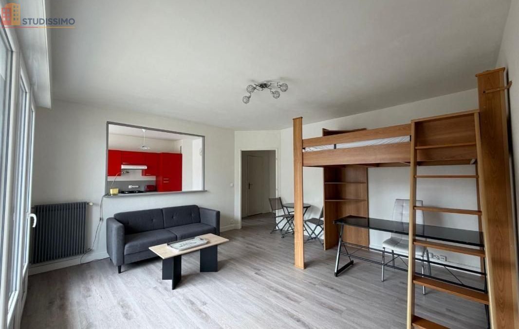Studio meublé 41m² Orléans centre - Lumineux, dernier étage - Photo 8