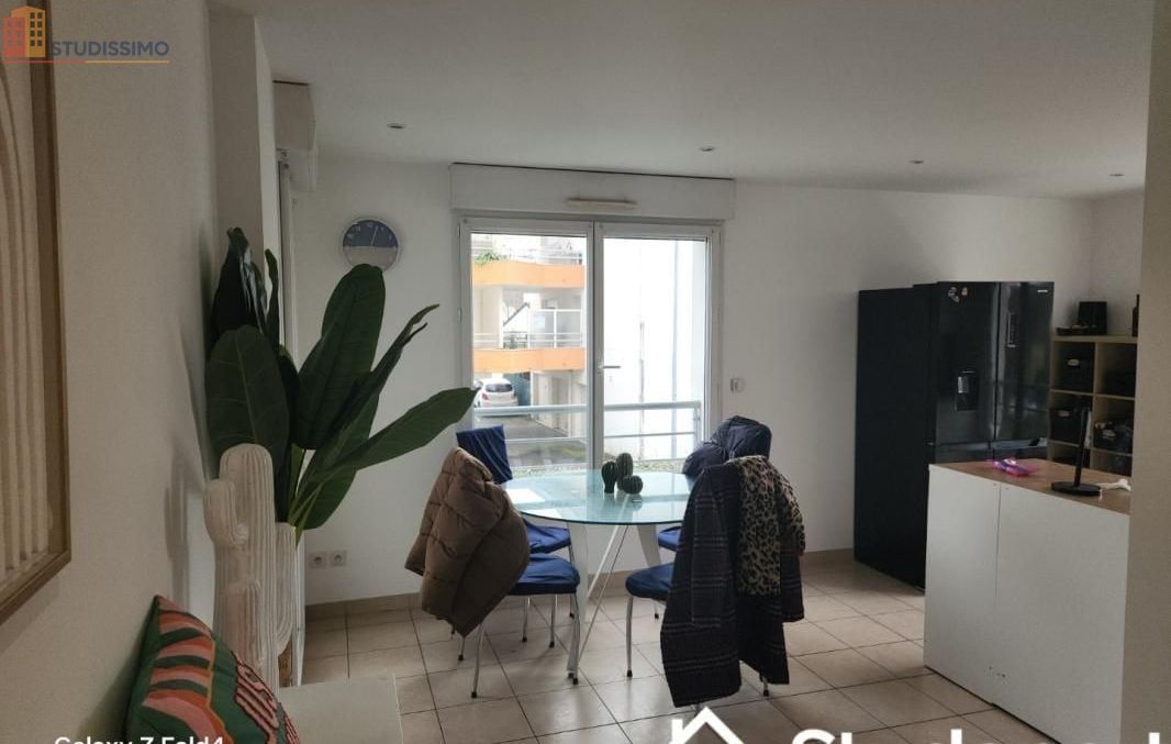 Studio meublé 9m² Nantes 44300 - Meublé, DPE C - Photo 3
