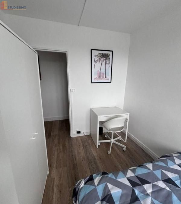 Studio meublé 11m² Nantes 44300 - Étage élevé, lumineux - Photo 2