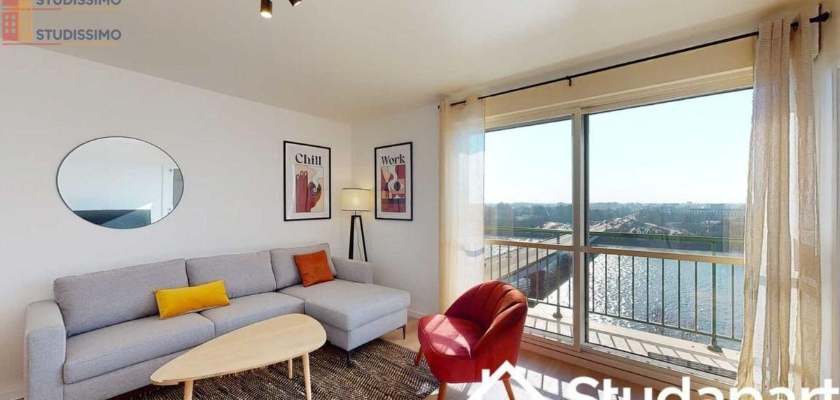 Studio meublé 12m² Nantes 44200 - Étage élevé, lumineux - Photo 18