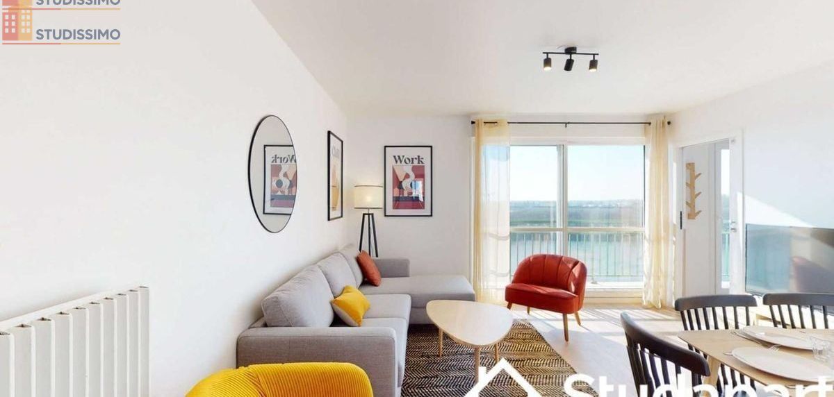 Studio meublé 12m² Nantes 44200 - Étage élevé, lumineux - Photo 8