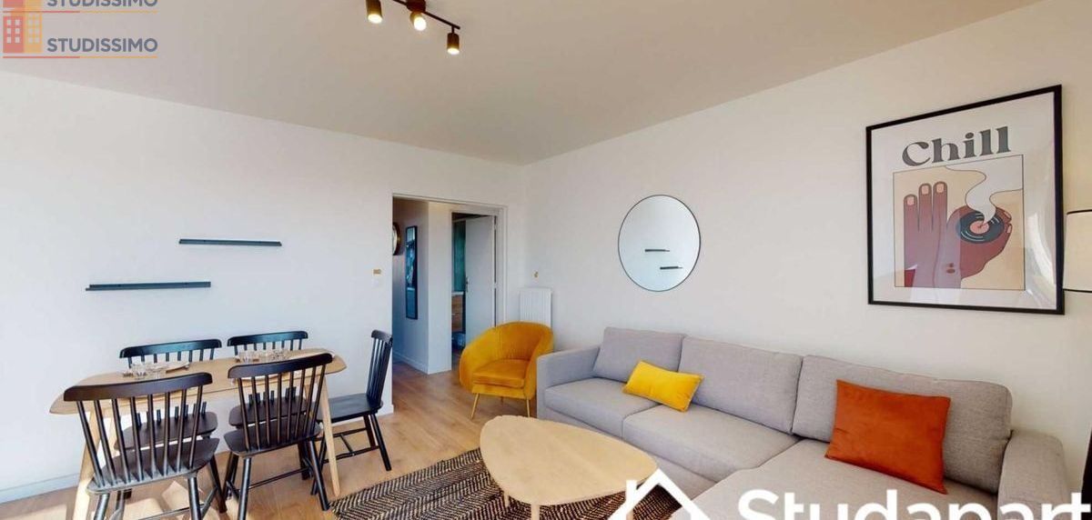 Studio meublé 12m² Nantes 44200 - Étage élevé, lumineux - Photo 3