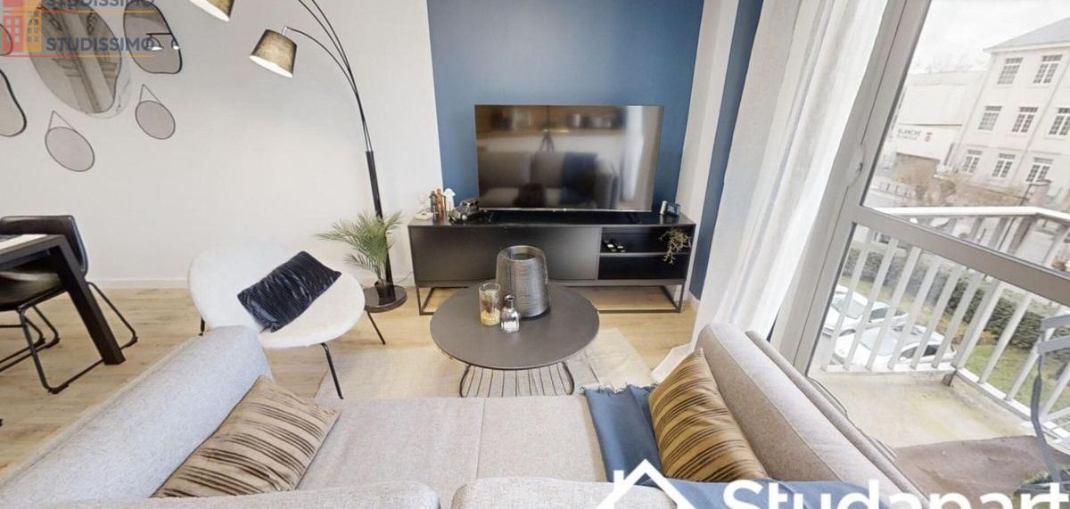 Studio meublé 28m² Nantes centre - Lumineux, DPE A - Photo 1
