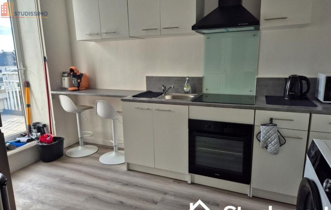 Studio meublé 13m² Saint-Nazaire - Meublé, 2e étage - Photo 1