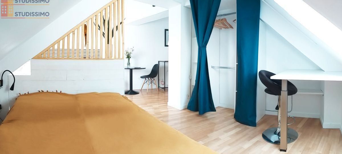 Studio meublé 21m² Nantes 44100 - Lumineux, dernier étage - Photo 4