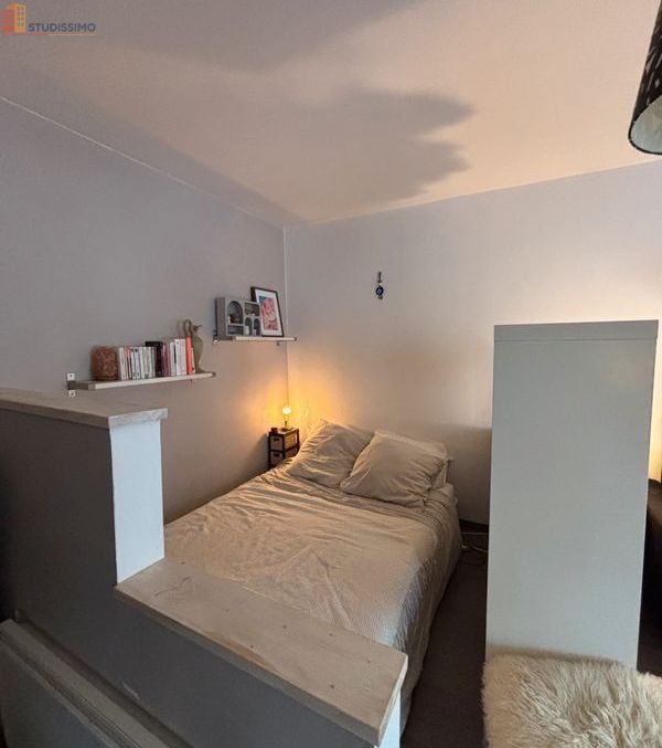 Studio meublé 29m² Nantes 44100 - Meublé, DPE D - Photo 1