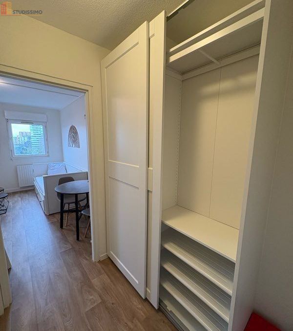 Studio meublé 22m² Nantes 44200 - Rénové, tout inclus - Photo 1