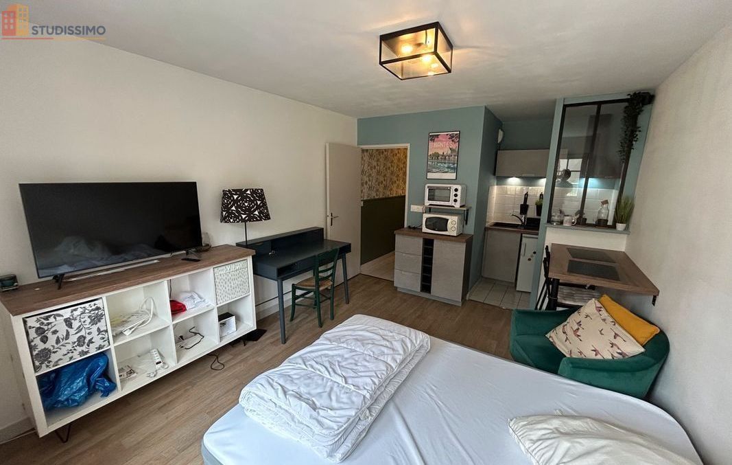 Studio 24m² Nantes centre - Meublé, vue cour - Photo 4