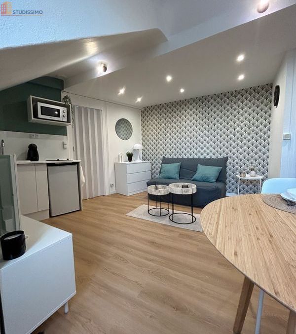 Studio meublé 20m² Nantes 44300 - Meublé, lumineux - Photo 2