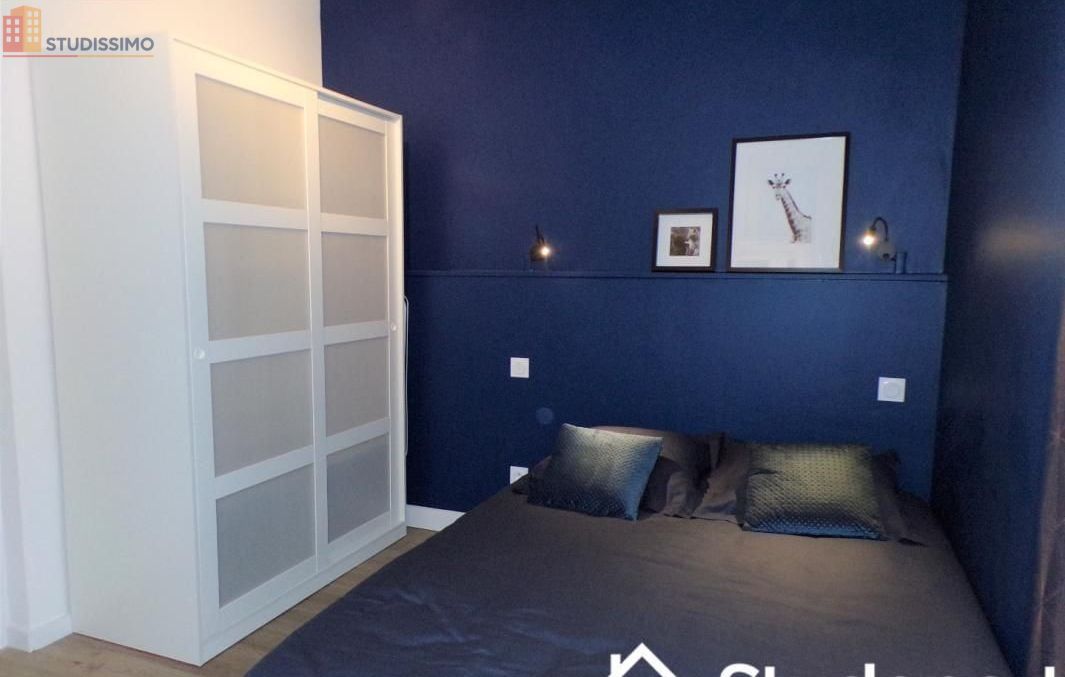 Studio meublé 12m² Nantes 44300 - En étage élevé, lumineux - Photo 6