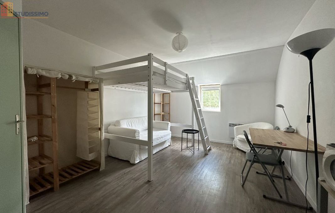 Studio meublé 20m² Nantes Jonelière - Meublé, dernier étage - Photo 11