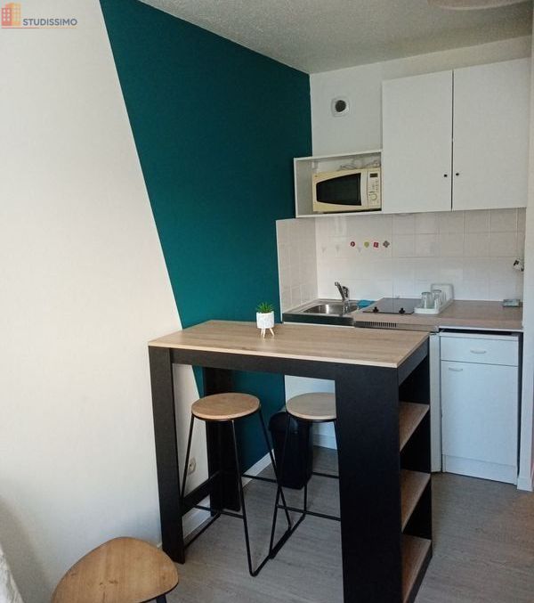 Studio meublé 19m² Nantes centre - Proche Foch, lumineux - Photo 1