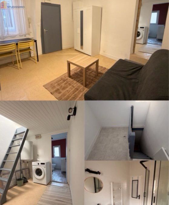 Studio meublé 26m² Nantes 44000 - Mezzanine, lumineux - Photo 6