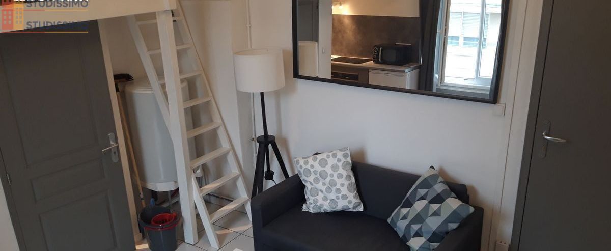 Studio meublé 24m² Nantes centre - Meublé, mezzanine - Photo 1