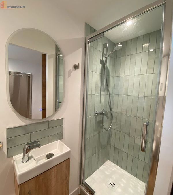 Studio 21m² Nantes centre - Meublé, étage élevé - Photo 11