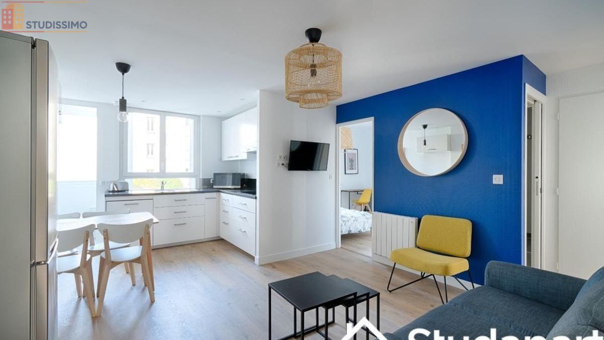Studio meublé 10m² Nantes 44200 - Meublé, DPE D - Photo 44