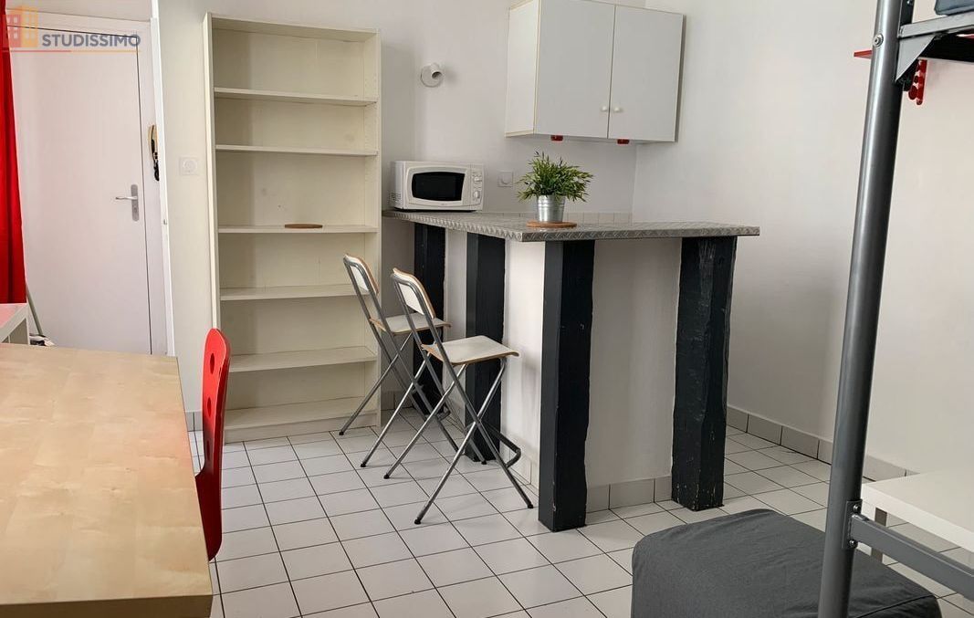 Studio meublé 25m² Nantes centre - Lumineux, dernier étage - Photo 1