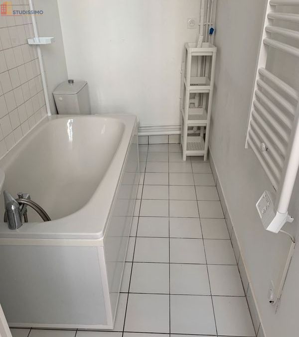 Studio meublé 25m² Nantes centre - Lumineux, dernier étage - Photo 2