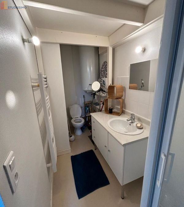 Studio meublé 23m² Nantes centre - Lumineux, 4e étage - Photo 2