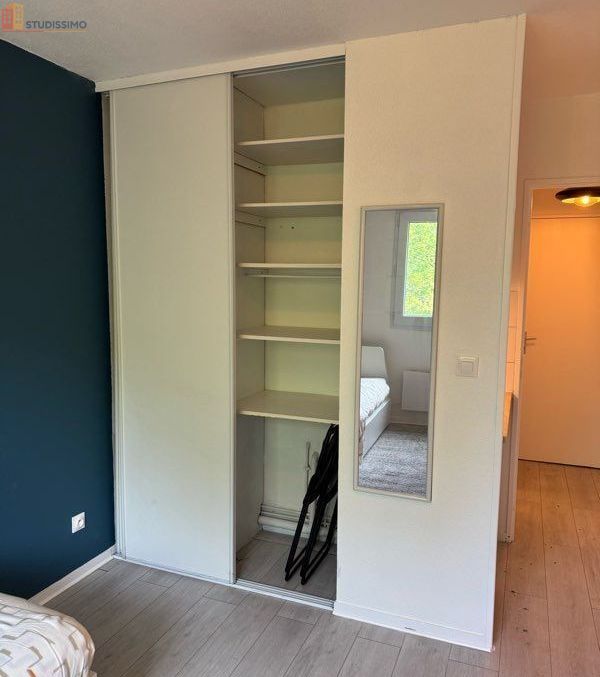 Studio meublé 18m² Nantes 44300 - Proche Petit Port, calme - Photo 2