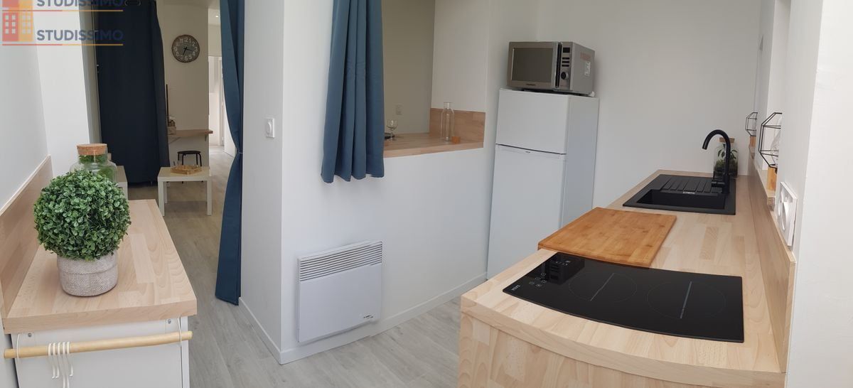 Studio meublé 23m² Rezé - Stationnement, jardin - Photo 10