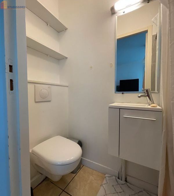 Studio meublé 16m² Nantes 44100 - Meublé, calme - Photo 1