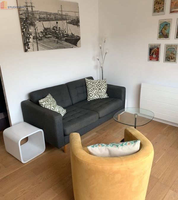 Studio meublé 34m² Nantes Viarme - Lumineux, 2e étage - Photo 14